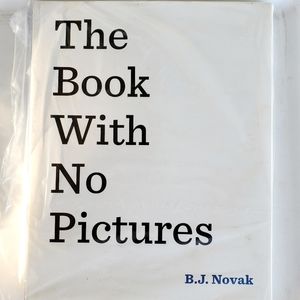 #O The Book with No Pictures Novak, B. J. hardcover Used - Very Good